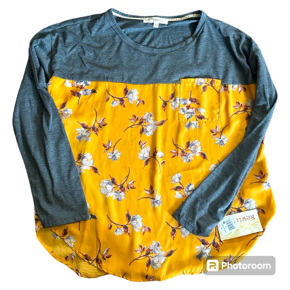 Floral print long sleeve